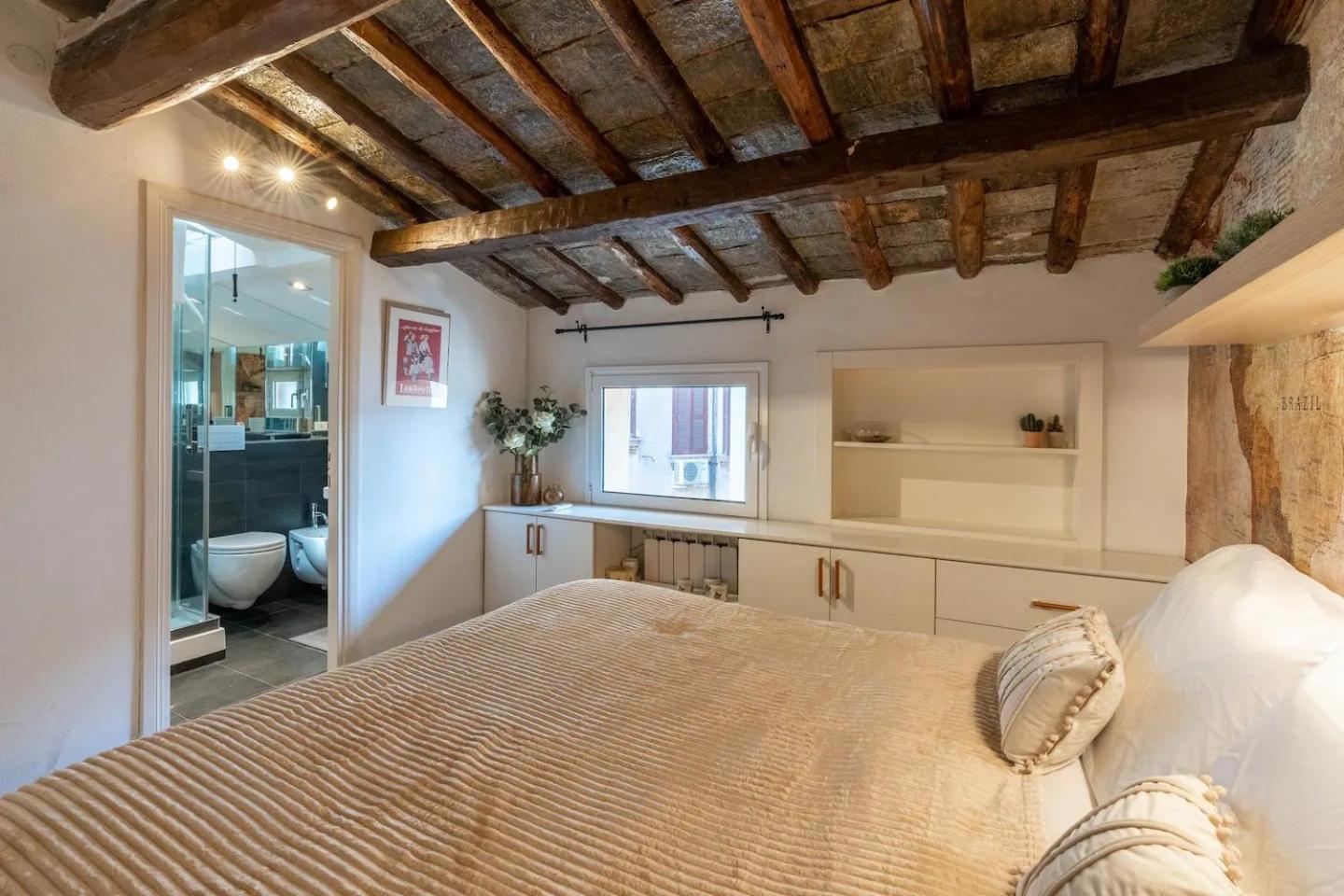 15 Min From Piazza Venezia Skyline Sanctuary In Trastevere Bagian luar foto
