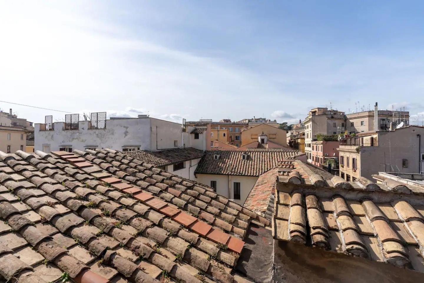 15 Min From Piazza Venezia Skyline Sanctuary In Trastevere Bagian luar foto