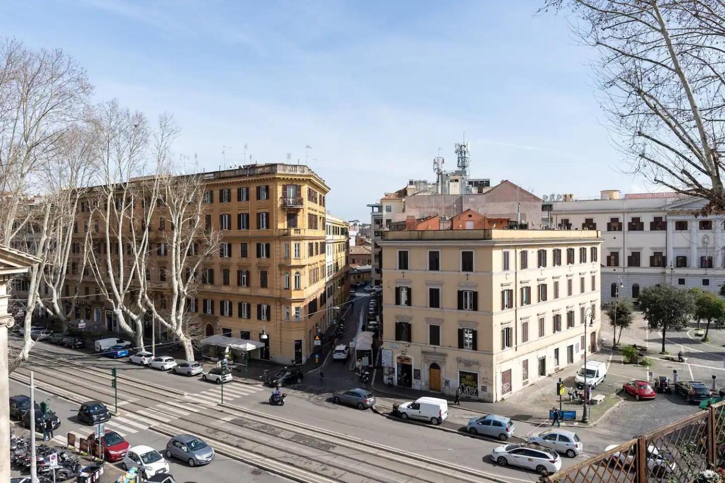 15 Min From Piazza Venezia Skyline Sanctuary In Trastevere Bagian luar foto