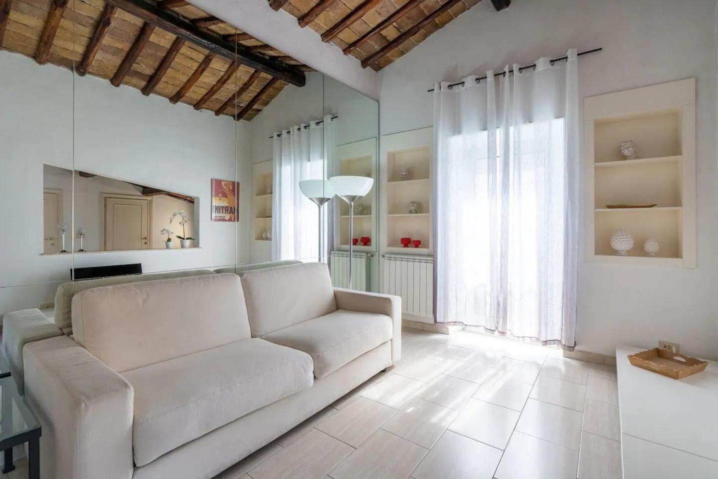 15 Min From Piazza Venezia Skyline Sanctuary In Trastevere Bagian luar foto