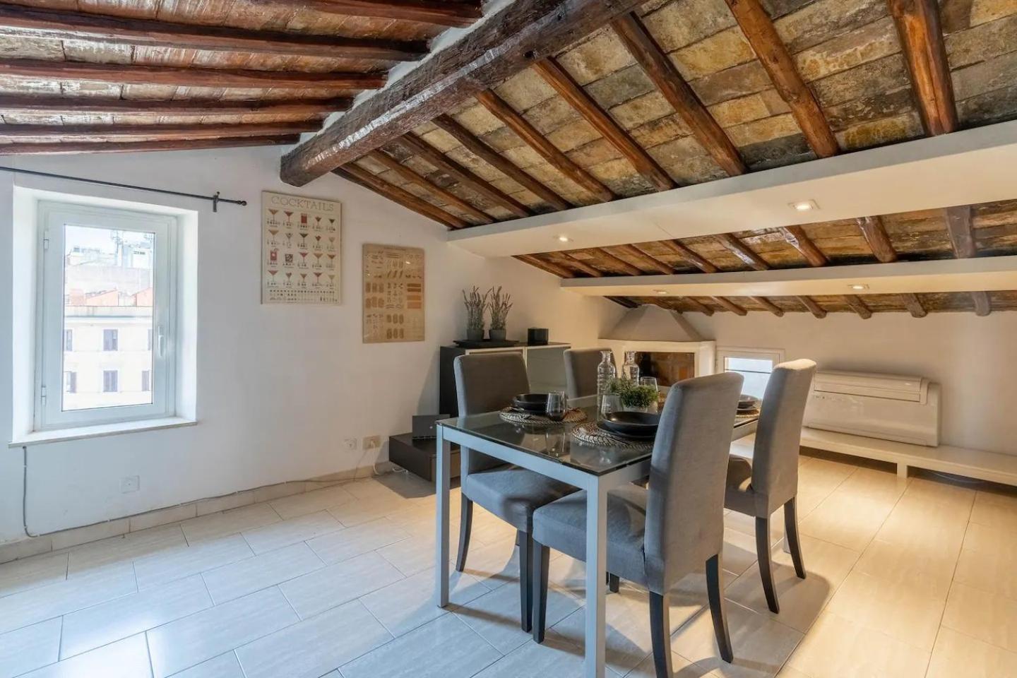 15 Min From Piazza Venezia Skyline Sanctuary In Trastevere Bagian luar foto