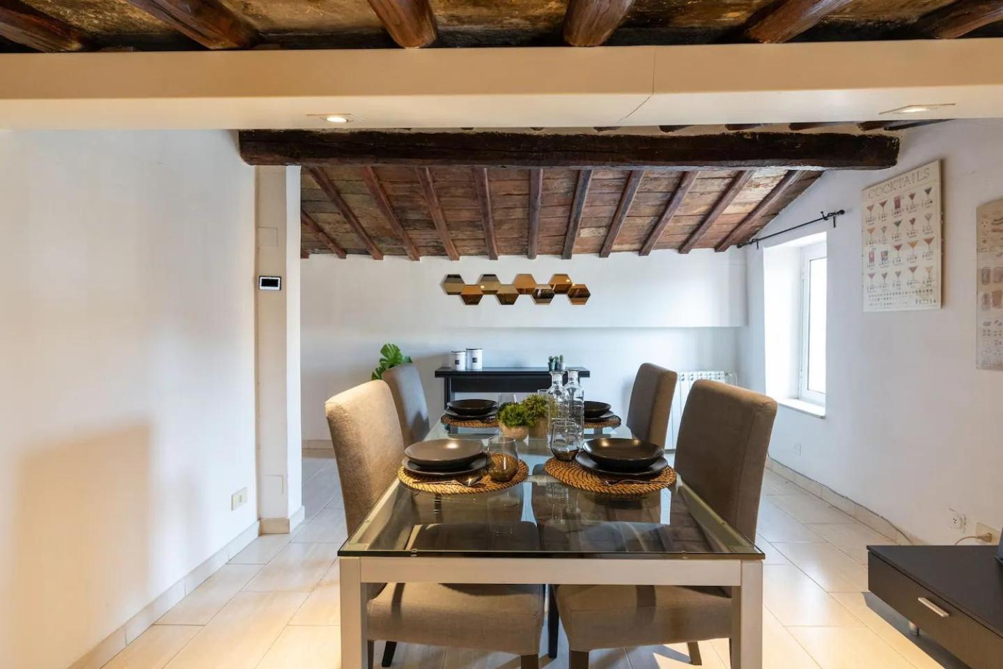15 Min From Piazza Venezia Skyline Sanctuary In Trastevere Bagian luar foto